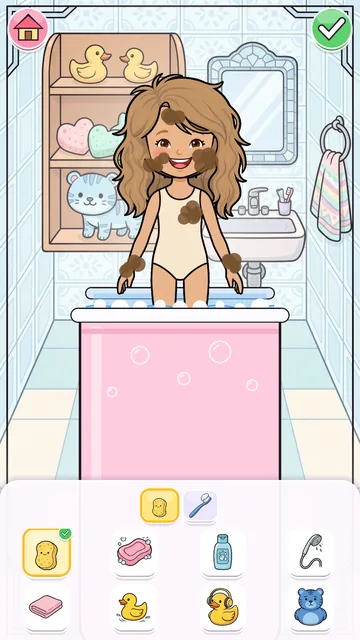 La Casita · El baño