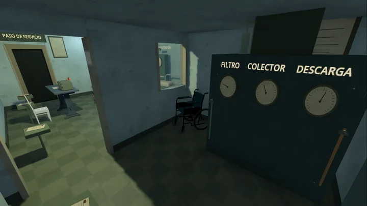 SANATORIUM · Laboratorio y cuadro de control